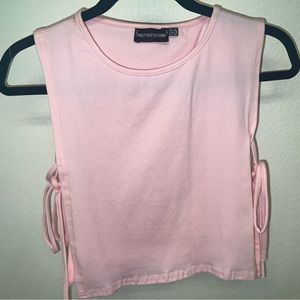 PrettyLittleThing Pink Sleeveless Top